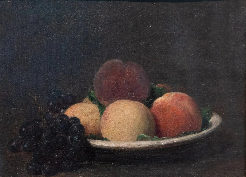 Perziken en zwarte rozijnen - Henri Fantin-Latour

Source:
Pêches et raisins noirs - Henri Fantin-Latour
