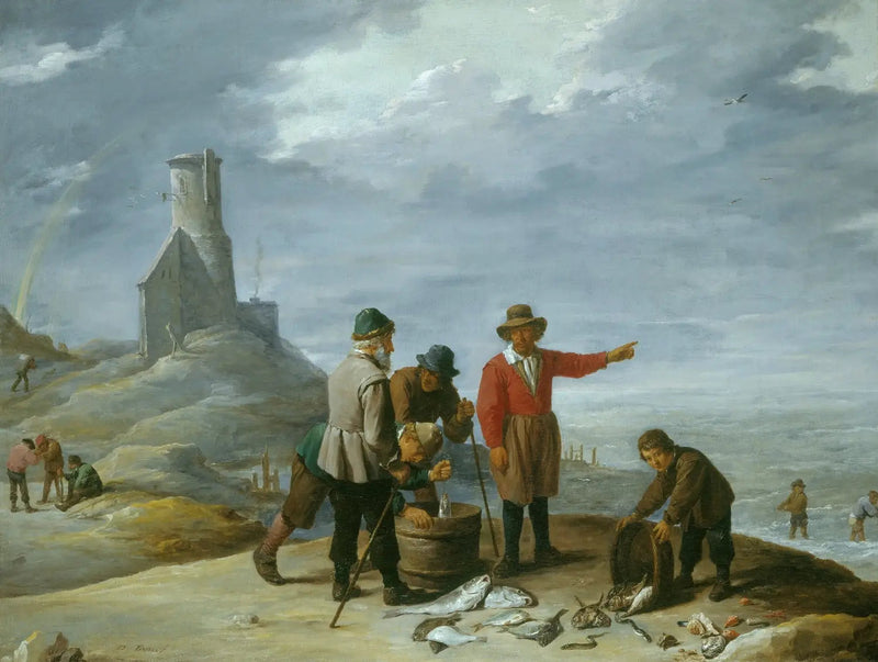 Vissers aan de rand van de zee - David Teniers de Jonge

Source:
Pêcheurs au bord de la mer - David Teniers le Jeune