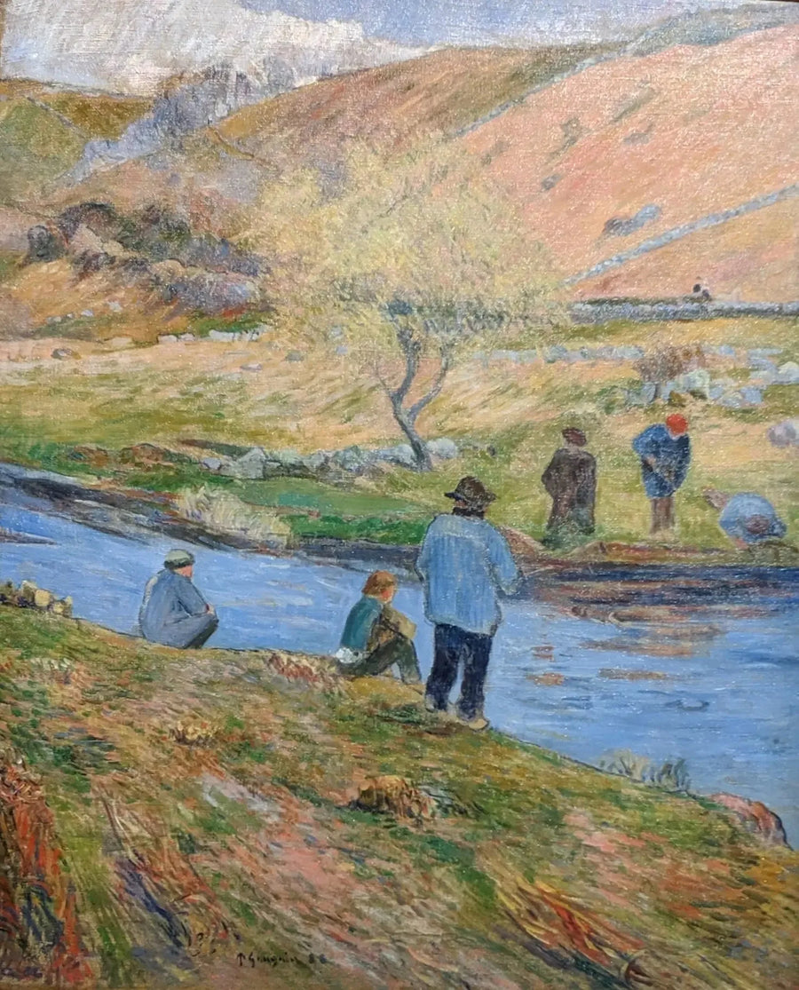 Bretonse vissers - Paul Gauguin