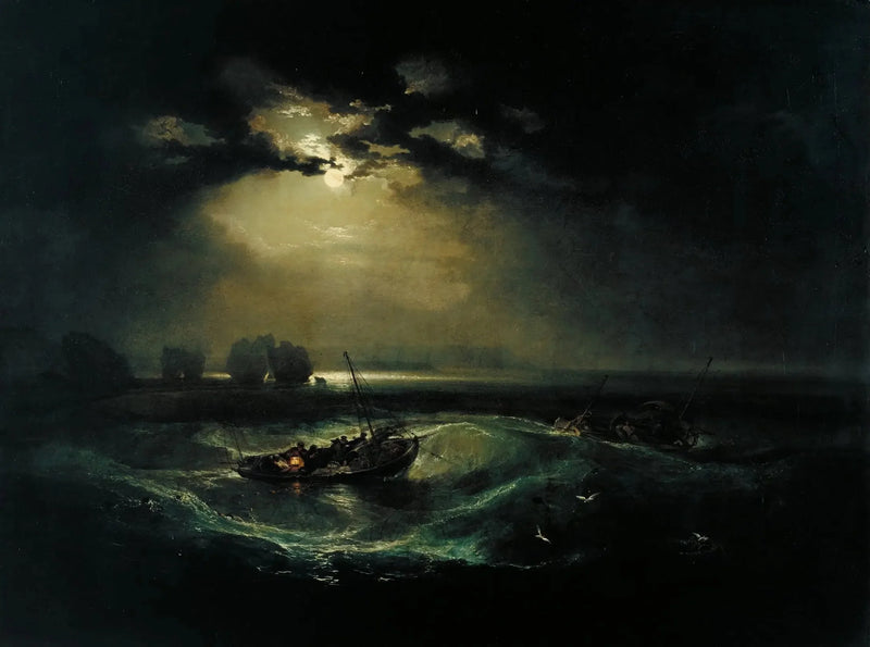 Vissers op zee - J. M. W. Turner