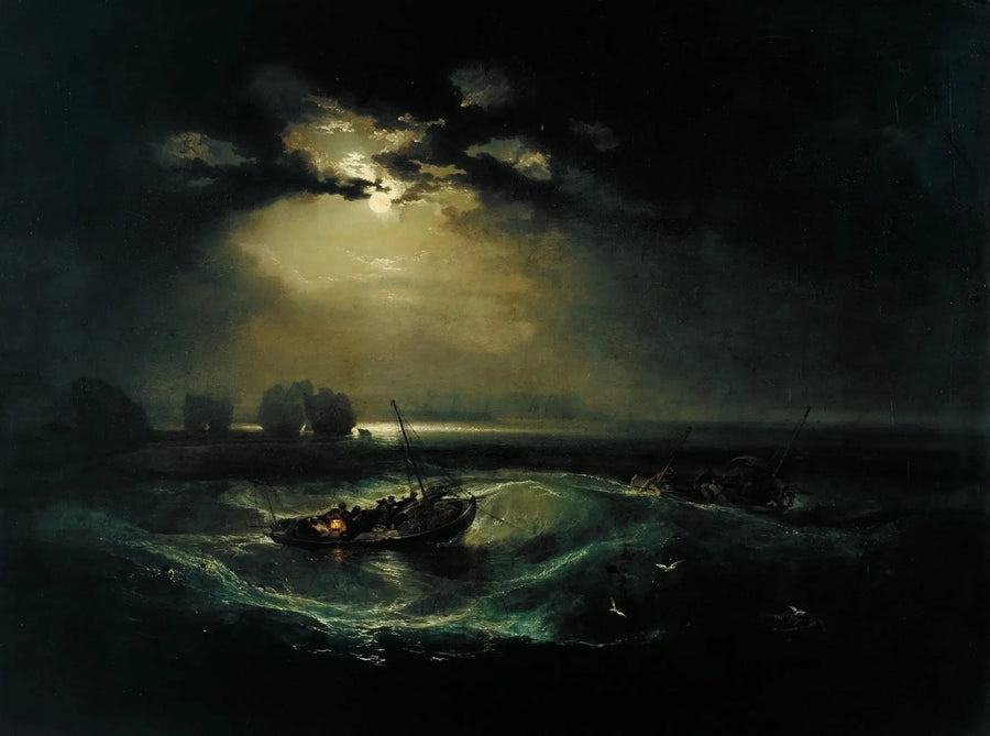 Vissers op zee - J. M. W. Turner