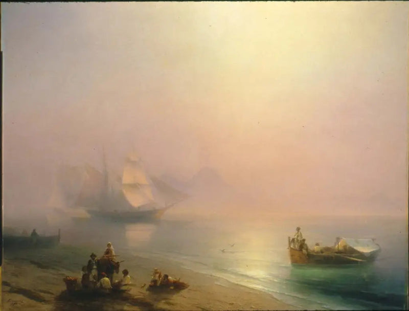 Vissers en hun families aan de oever van de baai van Napels - Ivan Aiëvazovski

Source:
Pêcheurs et leurs familles sur la rive de la baie de Naples - Ivan Aïvazovski