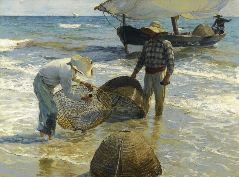 Valenciaanse vissers - Joaquín Sorolla