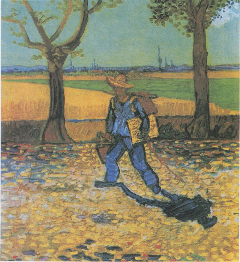 De schilder op weg naar het werk - Vincent van Gogh