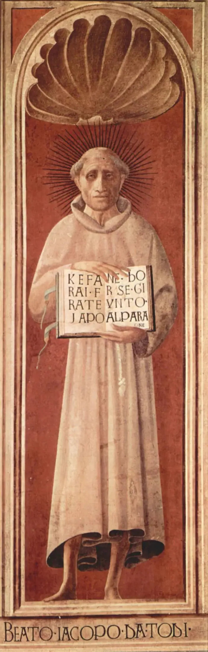 Schilderij van Jacopone da Todi - Paolo Uccello