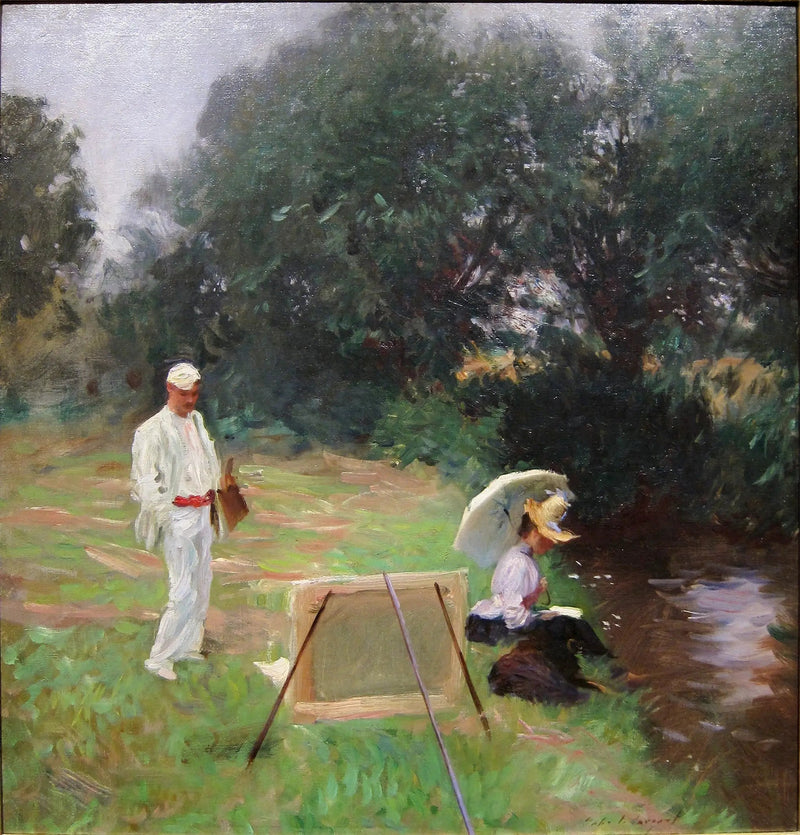 Schilderij van de bunker van Dennis Miller in Calcot - John Singer Sargent