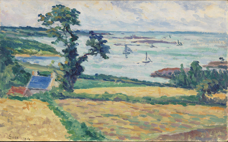 Schilderij - Maximilien Luce