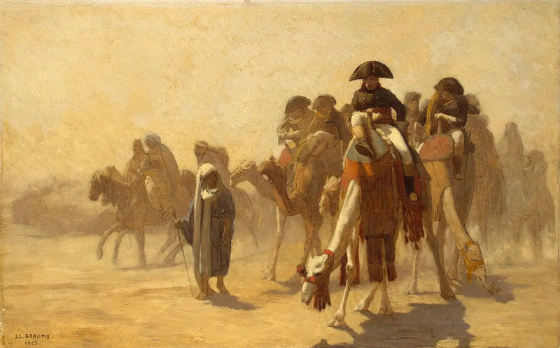 Napoleon pendant zijn campagne in Egypte - Jean-Léon Gérôme