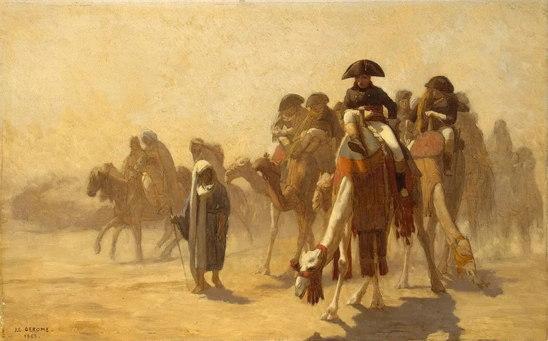 Napoleon pendant zijn campagne in Egypte - Jean-Léon Gérôme