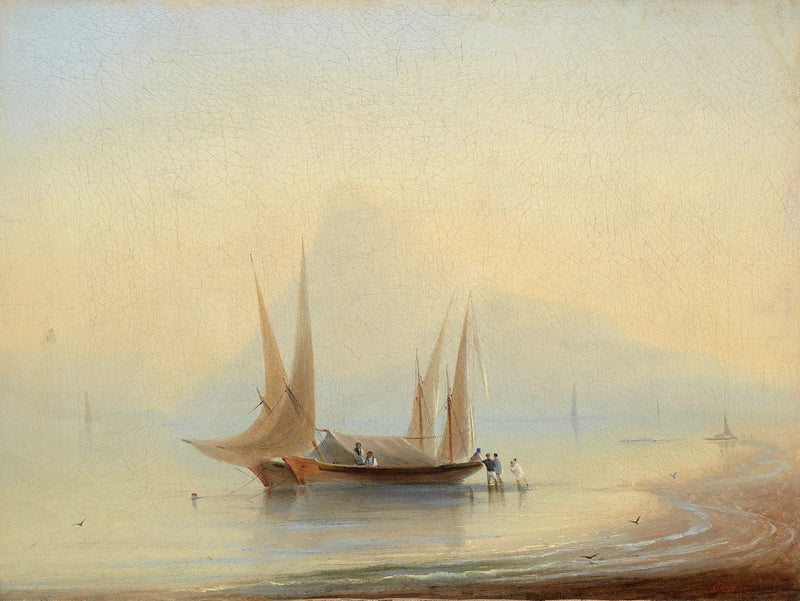 Vrachtschip aan de rand van de zee - Ivan Aïvazovski

Source:
Péniche au bord de la mer - Ivan Aïvazovski