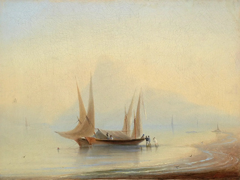 Vrachtschip aan de rand van de zee - Ivan Aïvazovski

Source:
Péniche au bord de la mer - Ivan Aïvazovski