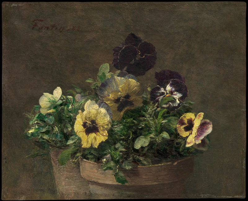 Gedachten in pot - Henri Fantin-Latour

Source:
Pensées en pot - Henri Fantin-Latour