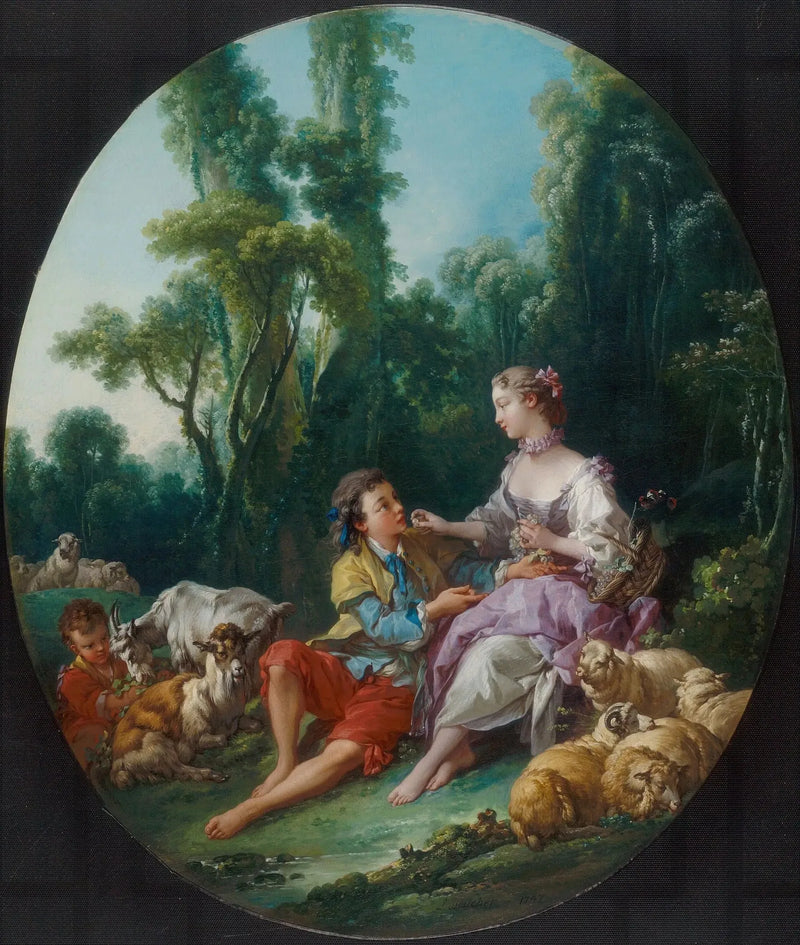 Denken ze aan de druif? - François Boucher