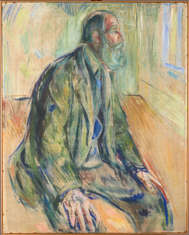 Door het raam - Edvard Munch