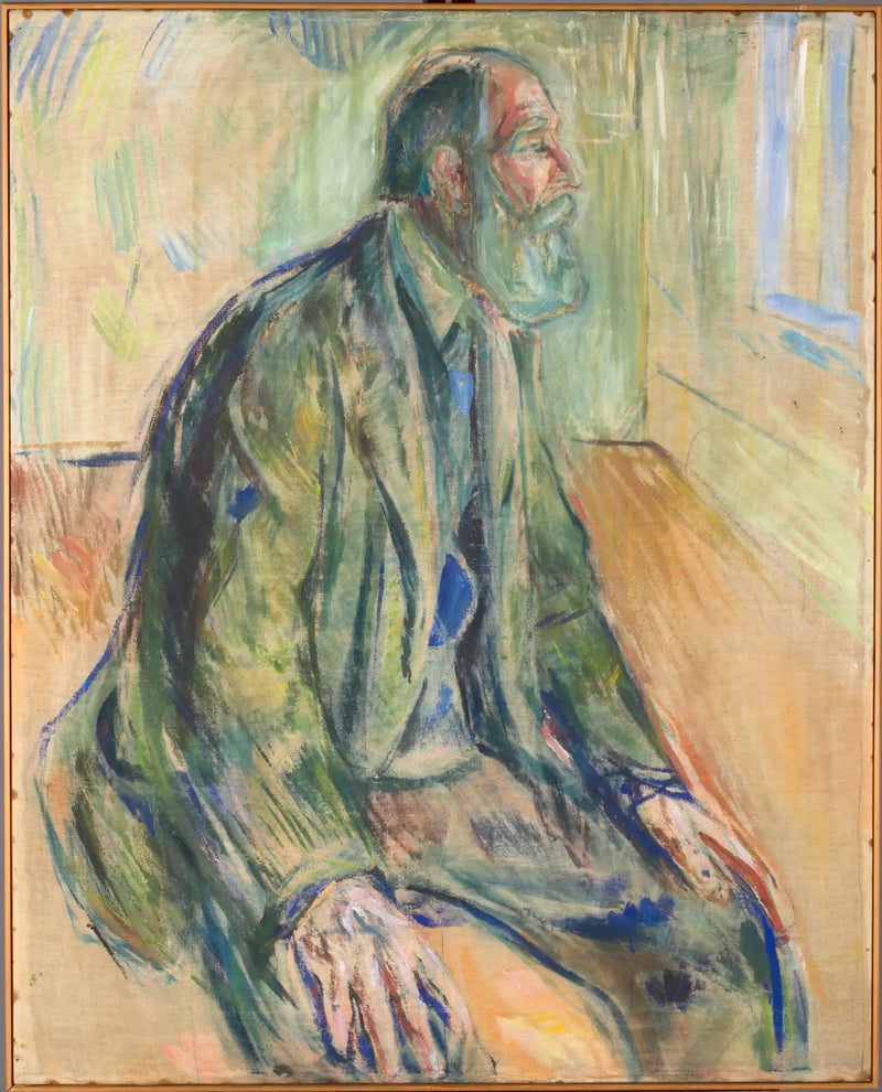 Door het raam - Edvard Munch