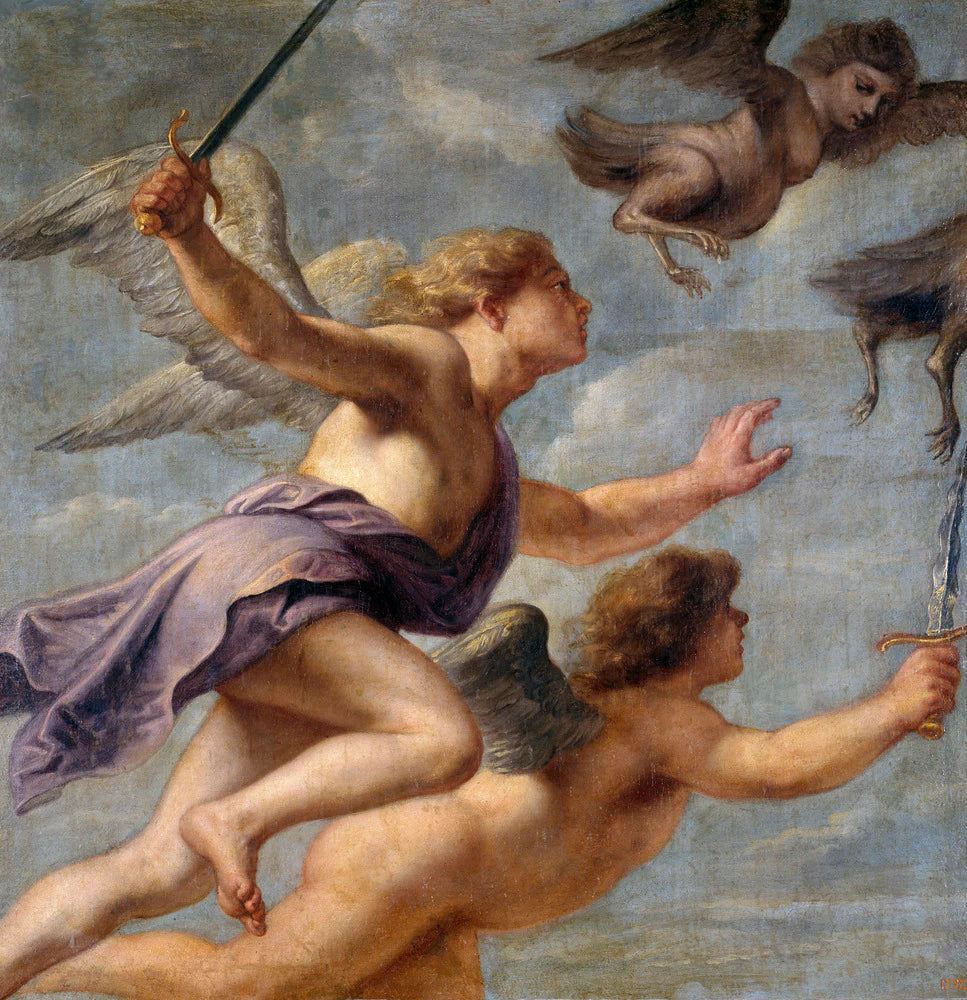 La persécution des harpies - Pierre Paul Rubens|Érasme Quellin le Jeune