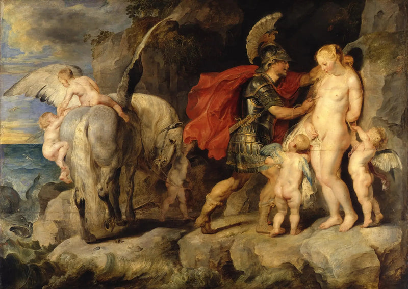 Perseus die Andromeda bevrijdt - Peter Paul Rubens