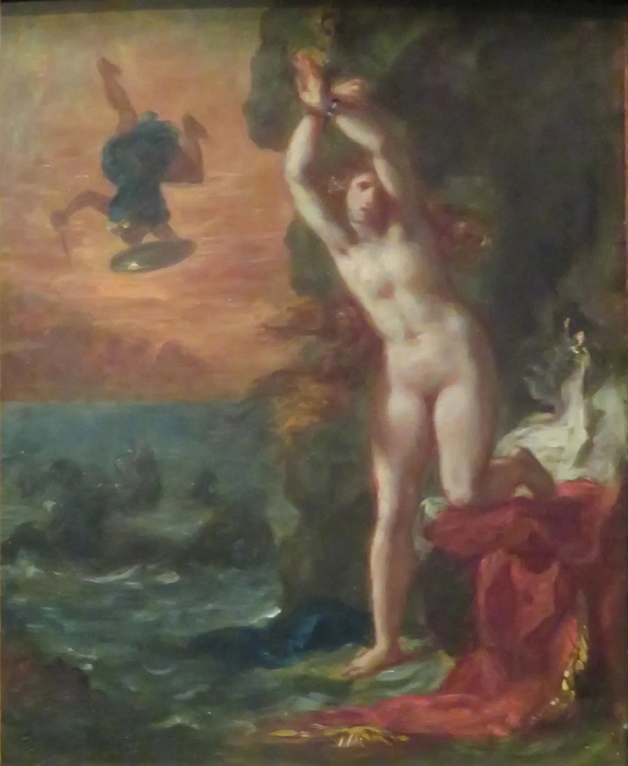 Perseus en Andromeda - Eugène Delacroix