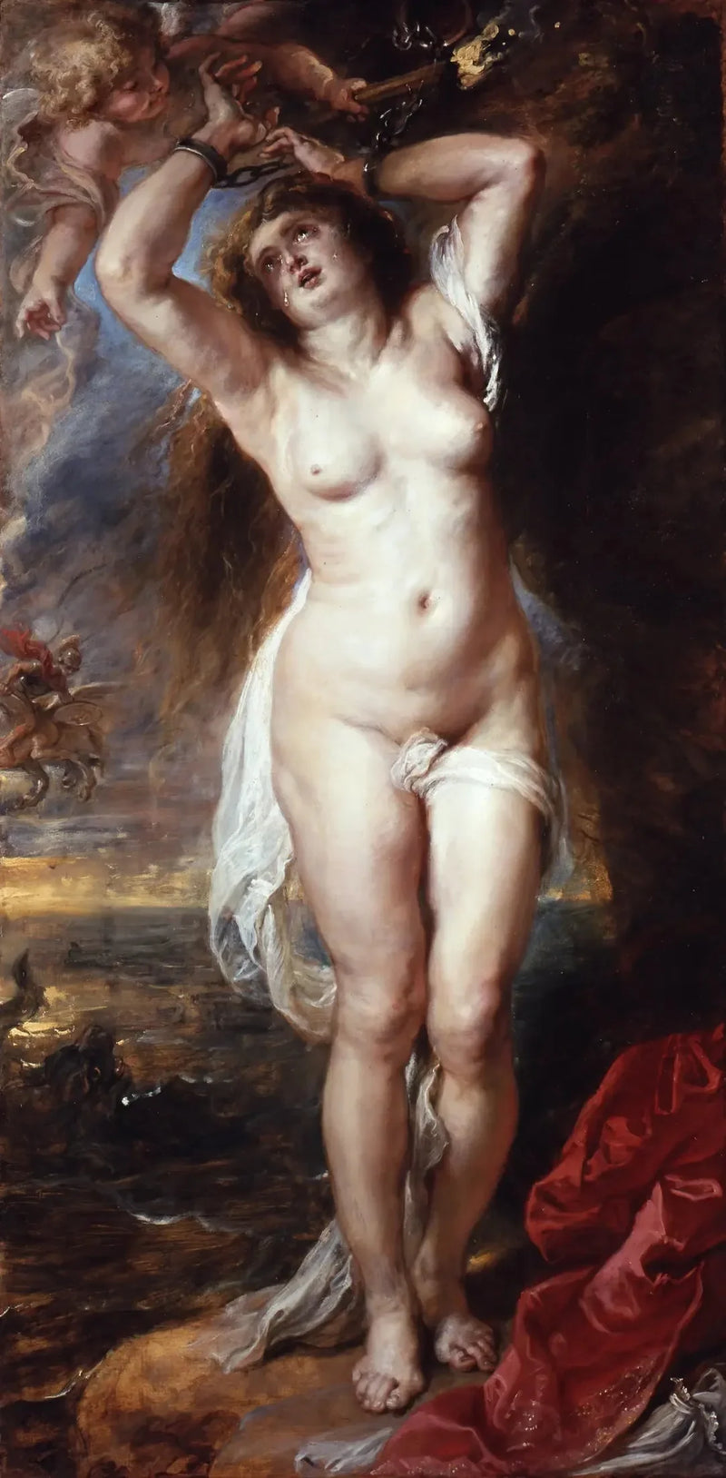 Perseus die Andromeda bevrijdt - Peter Paul Rubens