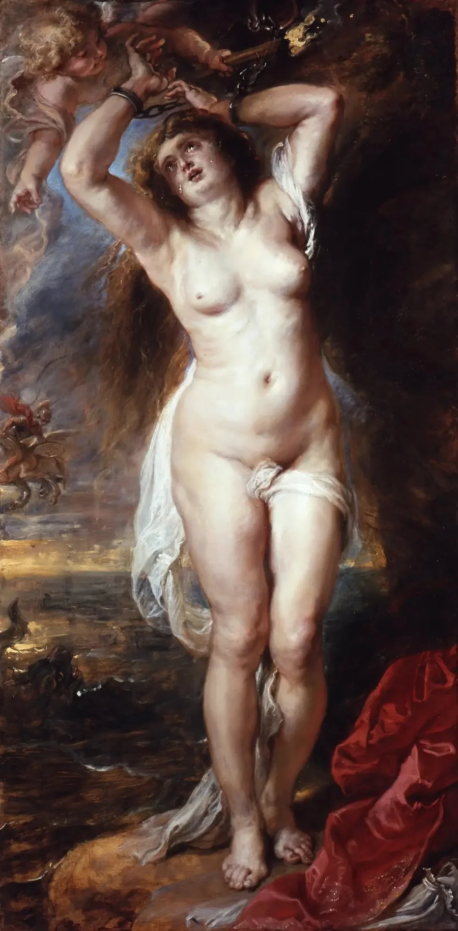 Perseus die Andromeda bevrijdt - Peter Paul Rubens