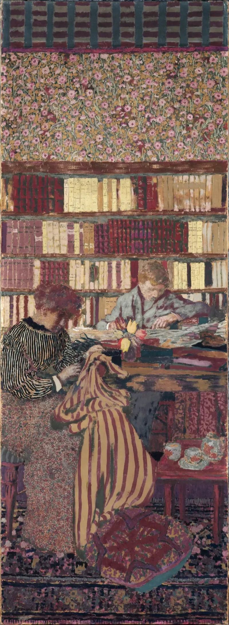 Personages in een interieur. Het werk - Édouard Vuillard