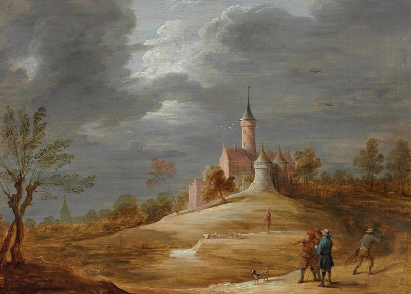 Personages in een landschap met een kasteel op de achtergrond - David Teniers de Jonge

Source:
Personnages dans un paysage avec un château au-delà - David Teniers le Jeune
