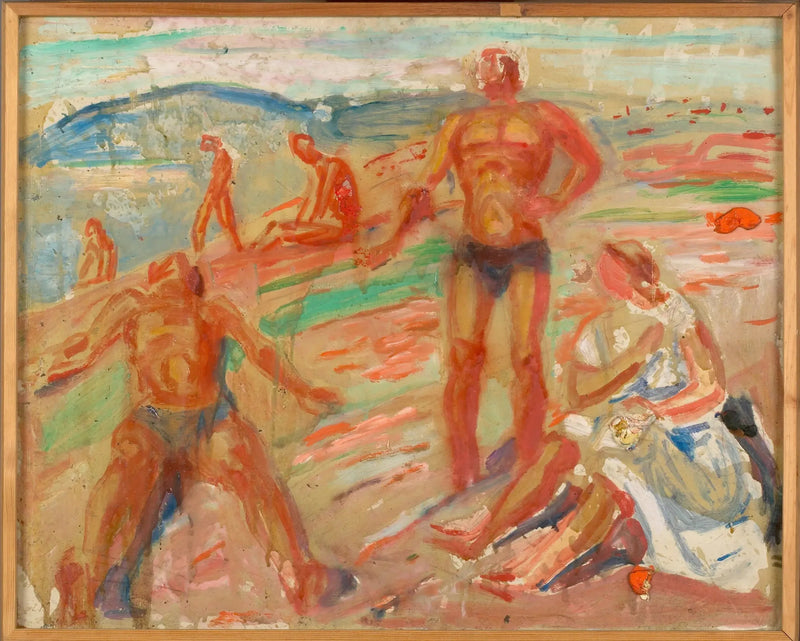 Mensen die zonnen - Edvard Munch