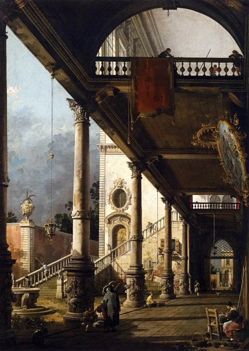 Perspectief met poort - Canaletto

Source:
Perspective avec portique - Canaletto