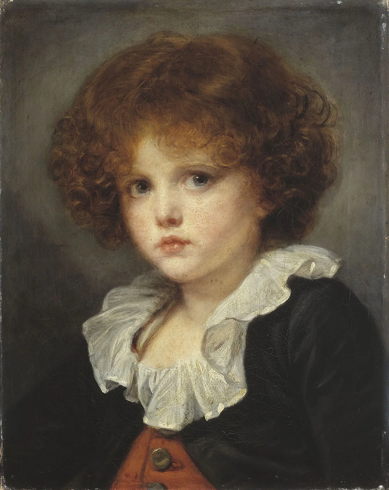 Jongen met rode vest - Jean-Baptiste Greuze