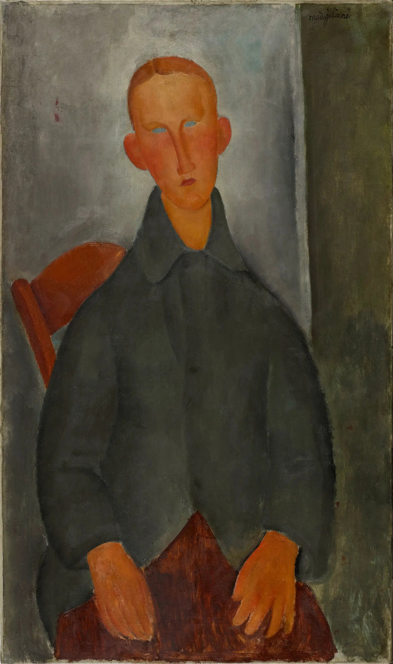 Kleine Rooie Jongen - Amedeo Modigliani