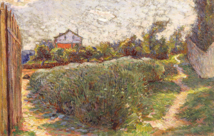 Kleine landschap met huis - Marie Bracquemond
