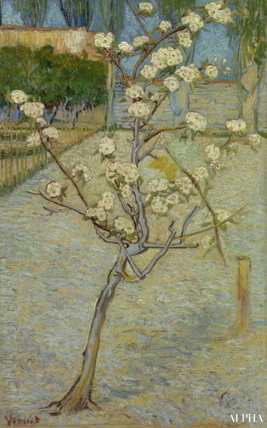 Petit poirier en fleur - Van Gogh - Reproductions de tableaux et peintures haut de gamme