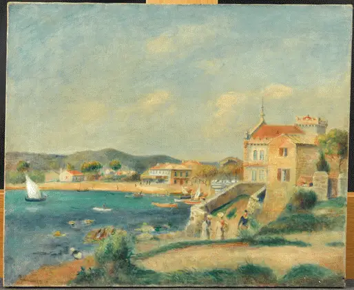 Kleine haven - Pierre-Auguste Renoir