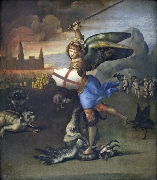 Le Petit Saint Michel, circa 1503-1505 - Raphaël