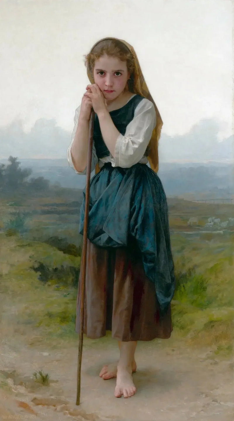 Kleine Herderin - Bouguereau