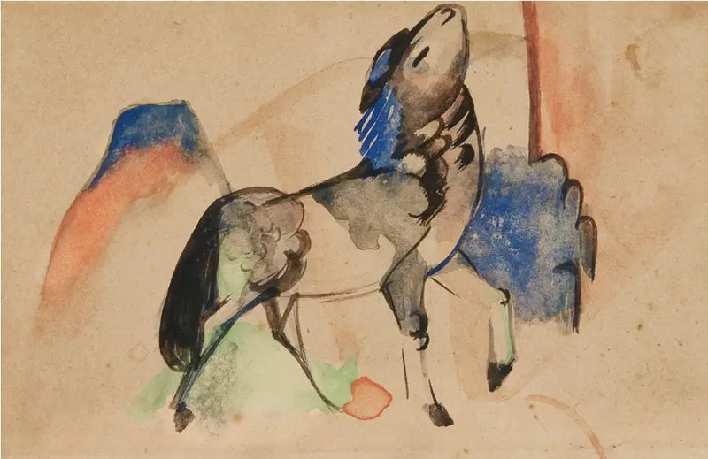 kleine fabelachtige beest II - Franz Marc