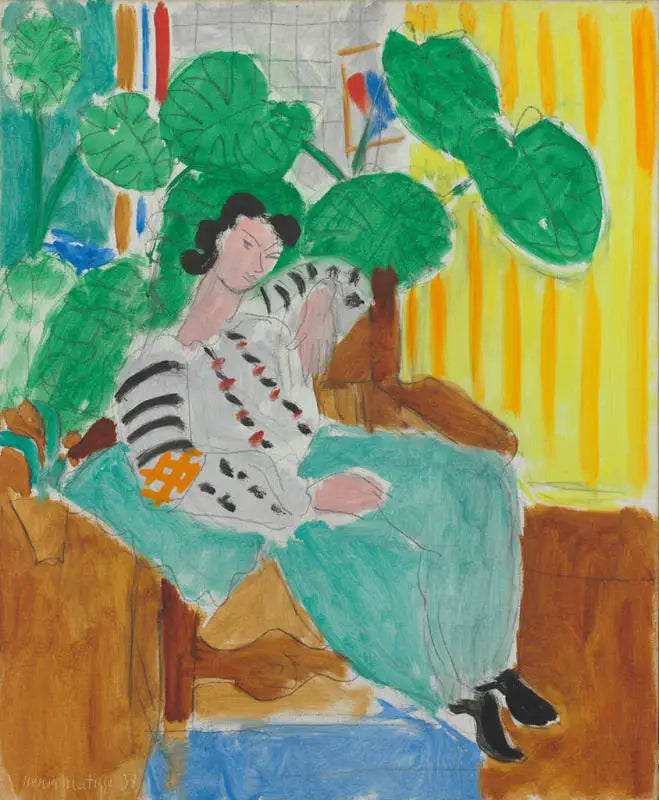 Kleine Roemeense Blouse met loof - Henri Matisse