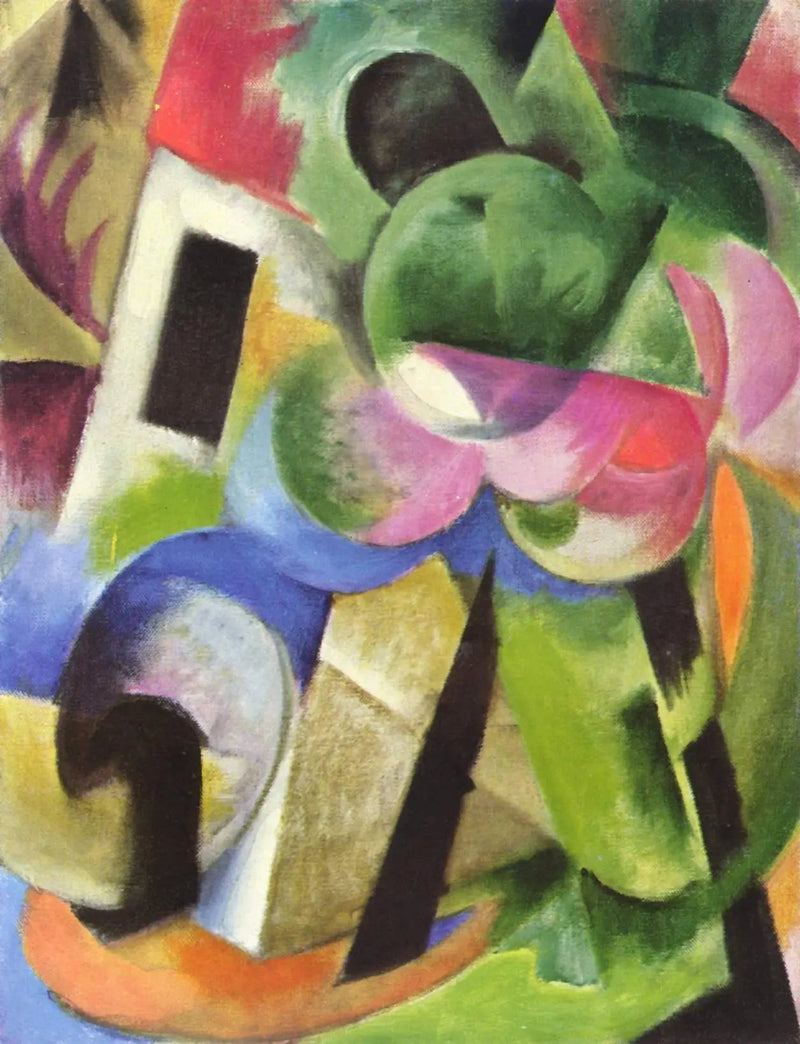 Kleine compositie II - Franz Marc