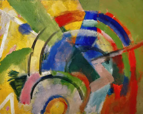 Kleine compositie IV - Franz Marc