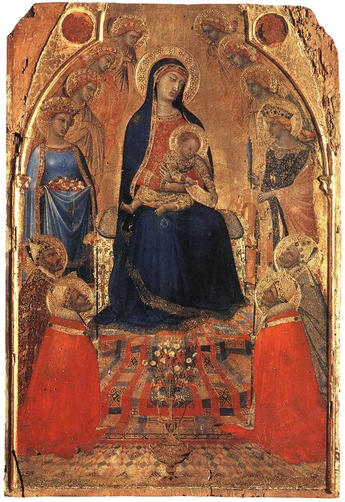 Kleine Maestà - Ambrogio Lorenzetti