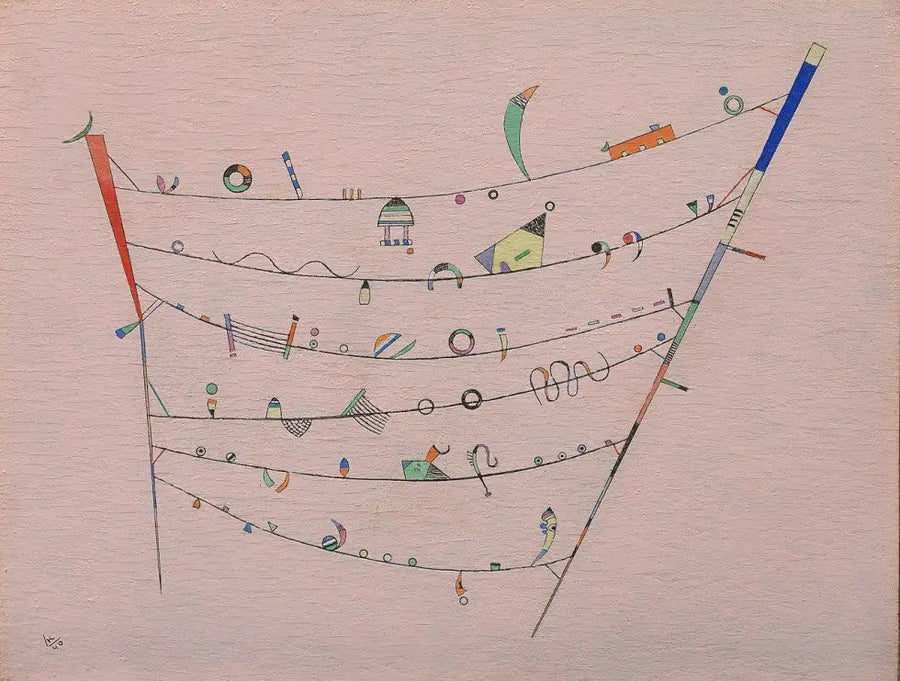 Kleine accenten - Vassily Kandinsky