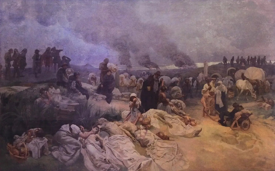 Petr Chelcicky in Vodnany - Alphonse Mucha