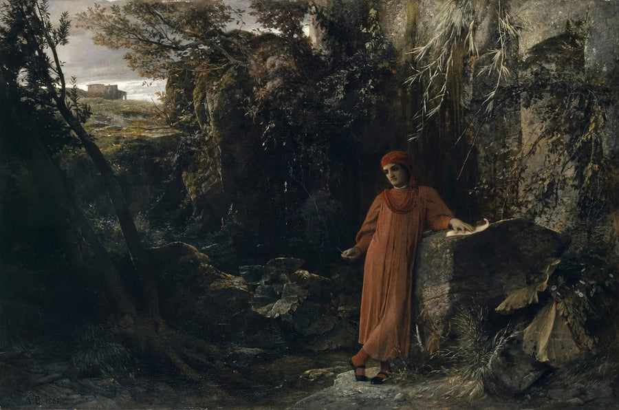 Pétrarque aan de fontein van Vaucluse - Arnold Böcklin

Source:
Pétrarque à la fontaine de Vaucluse - Arnold Böcklin