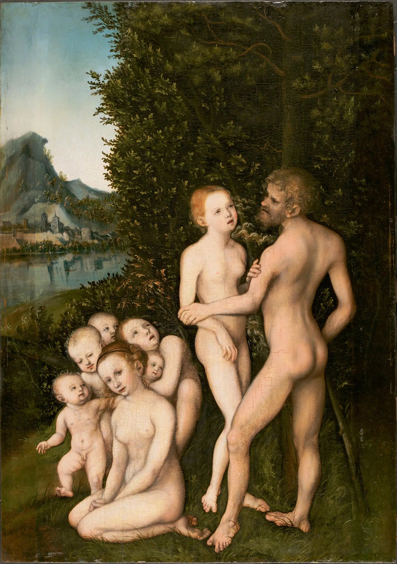 Primitieve volkeren - Lucas Cranach de Oudere