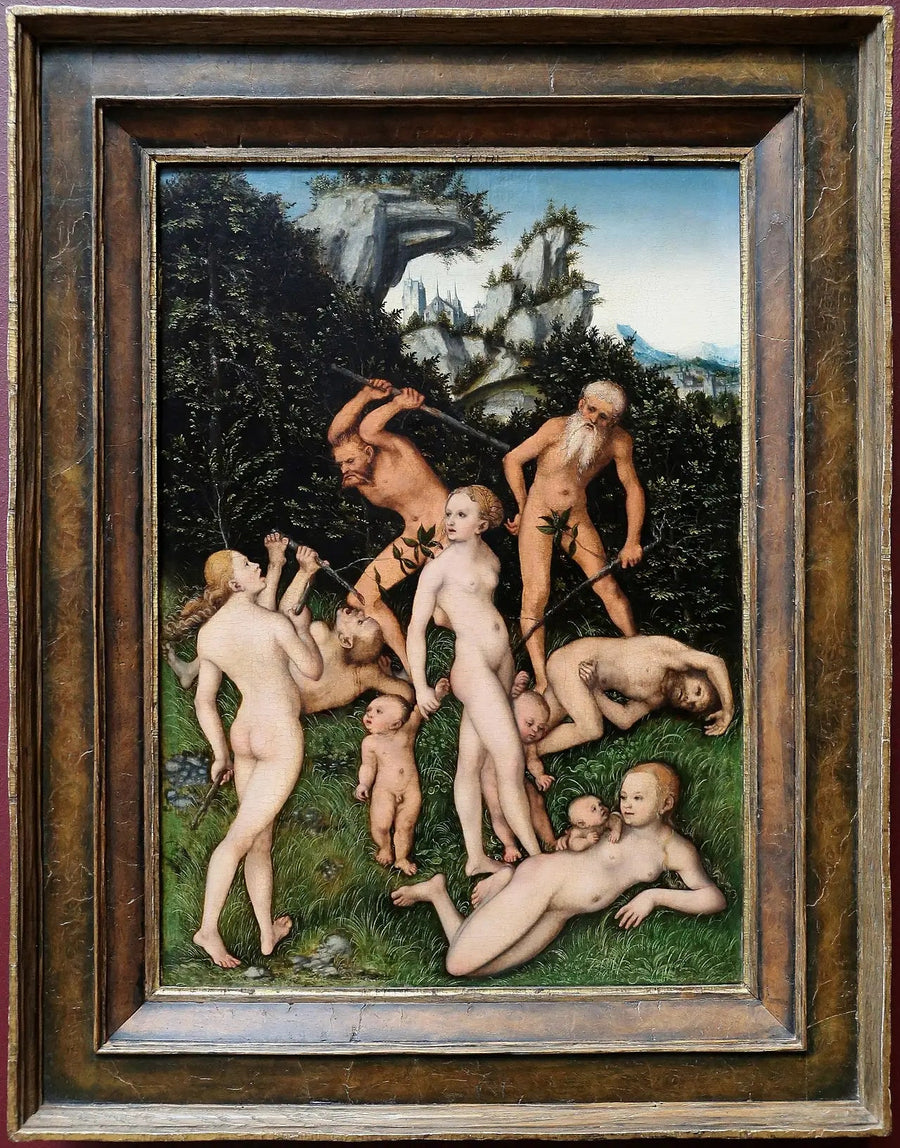 Primitieve volkeren - Lucas Cranach de Oudere