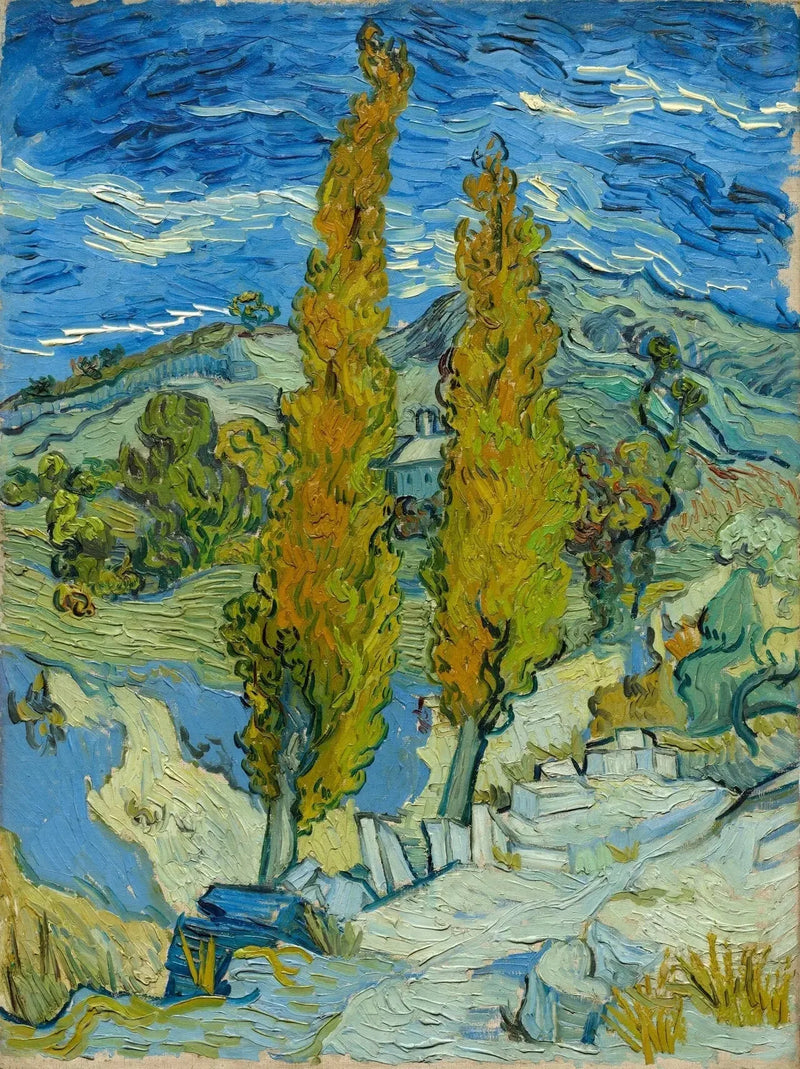 Populieren in Saint-Rémy - Vincent van Gogh