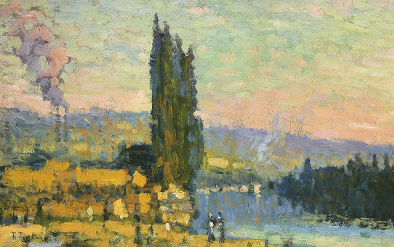 Pijpklemmen, waterhellingen van Eauplet - Robert Antoine Pinchon