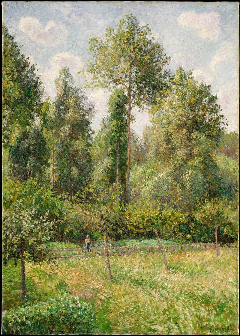 Populieren, Éragny - Camille Pissarro