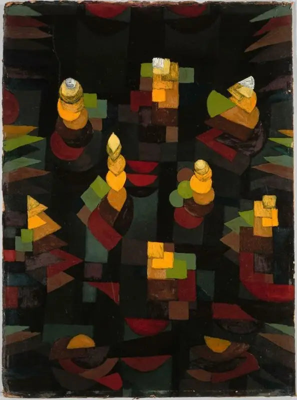 Planten Groei (Groei) - Paul Klee