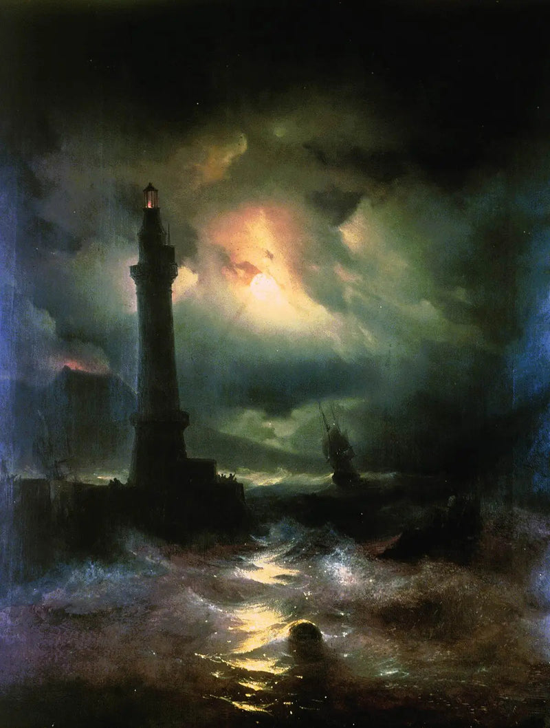 Napolitaanse lantaarn. - Ivan Aïvazovski

Source:
Phare napolitain. - Ivan Aïvazovski